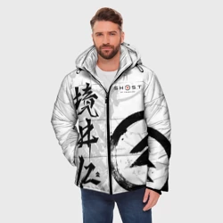 Мужская зимняя куртка 3D Ghost of Tsushima - фото 2