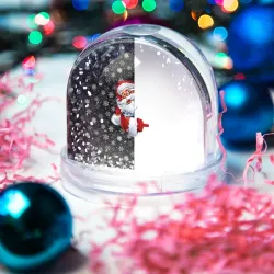Игрушка Снежный шар Дедушка Мороз - фото 2