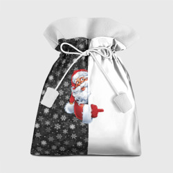 Дедушка Мороз – Подарочный мешок с принтом купить со скидкой в -13%