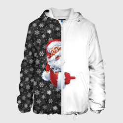 Мужская куртка 3D Дедушка Мороз