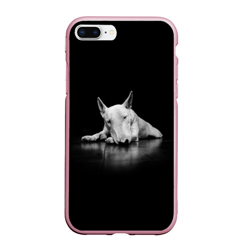 Чехол для iPhone 7Plus/8 Plus матовый Puppy, цвет розовый