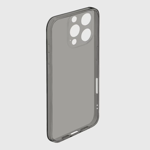 Чехол для iPhone 16 Pro силиконовый с защитой камеры Bully - фото 2