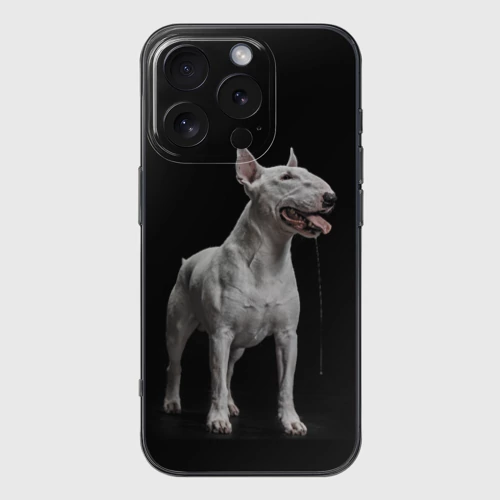 Чехол для iPhone 16 Pro силиконовый с защитой камеры Bully