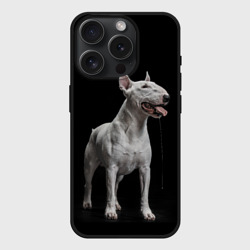 Чехол силиконовый для Apple iPhone 15 Pro матовый Bully