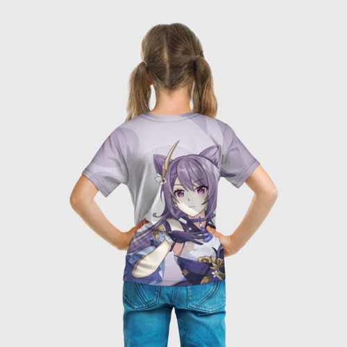Детская футболка 3D Genshin Impact: Кэ Цин, цвет 3D печать - фото 6