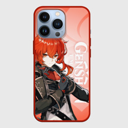 Чехол для iPhone 13 Pro Персонаж Genshin Impact