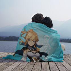 Плед 3D Genshin Impact, Джинн - фото 2