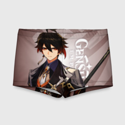 Детские купальные плавки 3D Genshin Impact, Чжун Ли