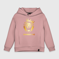 Детское худи Oversize хлопок Золотой Лев