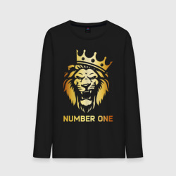 Мужской лонгслив хлопок Золотой Лев