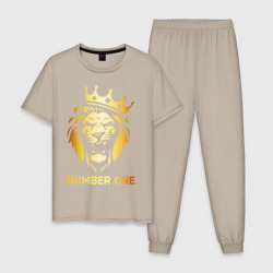 Мужская пижама хлопок Золотой Лев