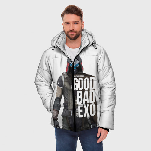Мужская зимняя куртка 3D Destiny 2, цвет черный - фото 3