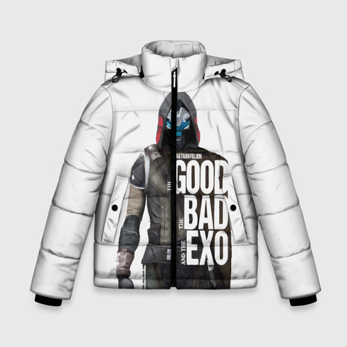 Зимняя куртка для мальчиков 3D Destiny 2, цвет черный