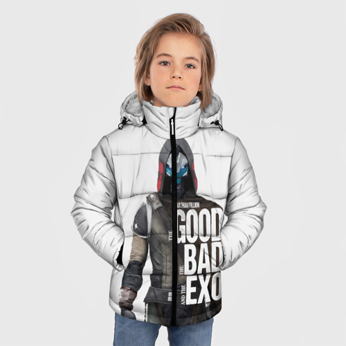 Зимняя куртка для мальчиков 3D Destiny 2, цвет черный - фото 3