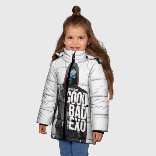 Зимняя куртка для девочек 3D Destiny 2, цвет черный - фото 3