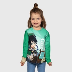 Детский лонгслив 3D Genshin Impact, Венти - фото 2