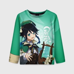 Детский лонгслив 3D Genshin Impact, Венти