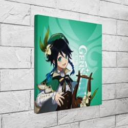 Холст квадратный Genshin Impact, Венти - фото 2