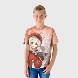 Детская футболка 3D Genshin Impact: Кли - фото 2