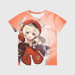 Детская футболка 3D Genshin Impact: Кли