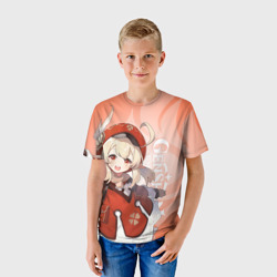 Детская футболка 3D Genshin Impact: Кли - фото 2