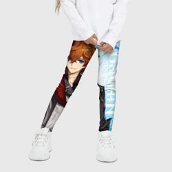 Детские леггинсы 3D Genshin Impact, Тарталья - фото 2