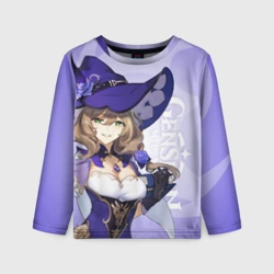 Детский лонгслив 3D Genshin Impact, Лиза