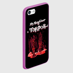 Чехол для iPhone 5/5S матовый Мой сосед в торпоре - фото 2