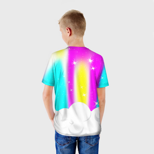 Детская футболка 3D AMONG US UNICORN, цвет 3D печать - фото 4