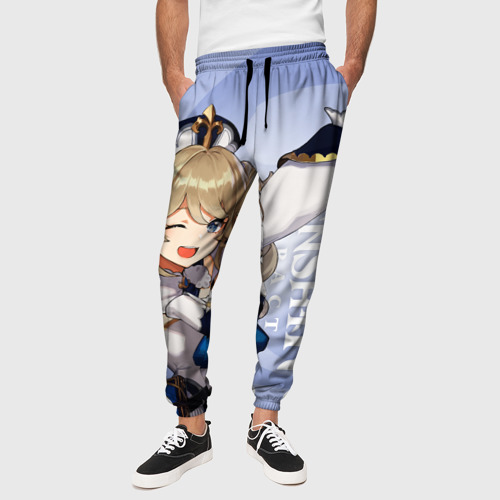 Мужские брюки 3D Genshin Impact, Барбара,, цвет 3D печать - фото 4