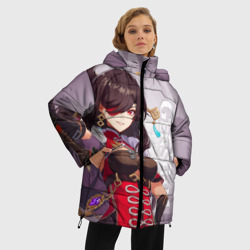 Женская зимняя куртка Oversize Genshin Impact, Бэй Доу - фото 2
