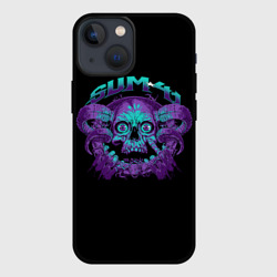 Чехол для iPhone 13 mini Sum 41 skull