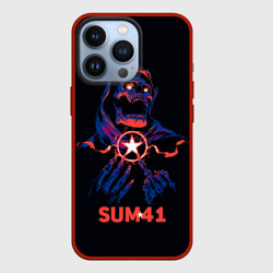 Чехол для iPhone 13 Pro Sum 41 череп