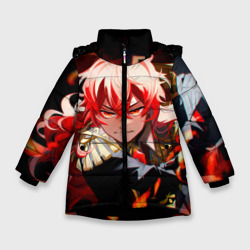Зимняя куртка для девочек 3D Genshin Impact Diluc