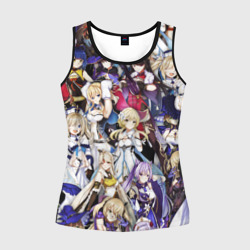 Женская майка 3D Genshin Impact