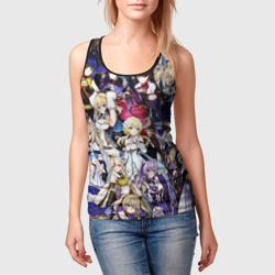 Женская майка 3D Genshin Impact - фото 2