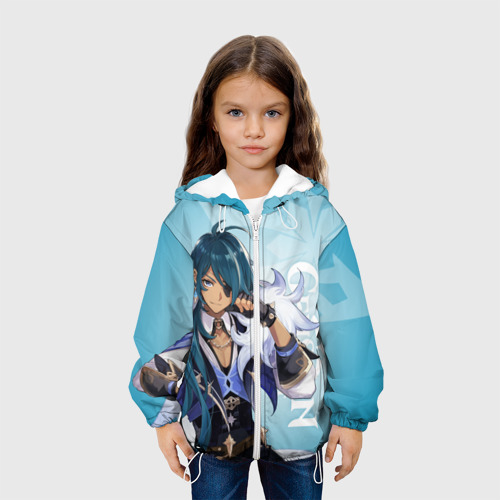 Детская куртка 3D Genshin Impact Кэйа, цвет белый - фото 4