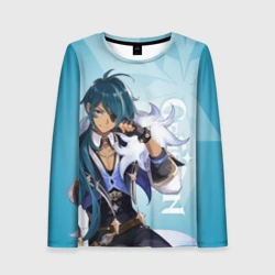 Женский лонгслив 3D Genshin Impact Кэйа