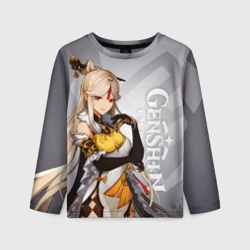 Детский лонгслив 3D Genshin Impact, Нин Гуан
