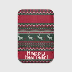 Картхолдер Magsafe магнитный Свитер Happy New Year