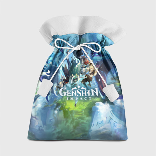 Подарочный 3D мешок Genshin Impact
