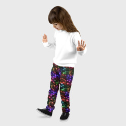 Детские брюки 3D Разноцветное Сияние - фото 2