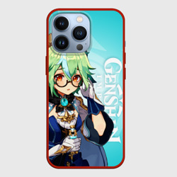 Чехол для iPhone 13 Pro Genshin Impact, Сахароза