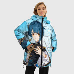 Женская зимняя куртка Oversize Genshin Impact, Син Цю - фото 2