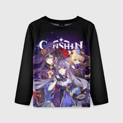 Детский лонгслив 3D Genshin Impact