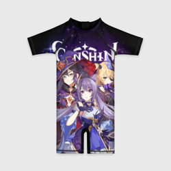 Детский купальный костюм 3D Genshin Impact