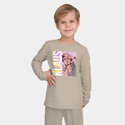 Детская пижама с лонгсливом хлопок Klaus - фото 2