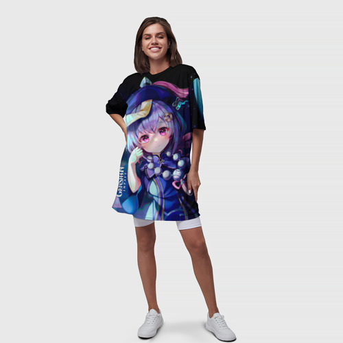 Платье-футболка 3D Genshin Impact, цвет 3D печать - фото 5