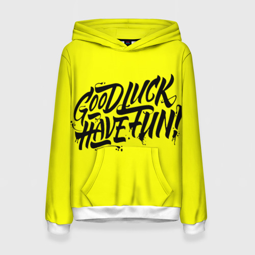 Женская толстовка 3D Good luck have fun!, цвет 3D печать