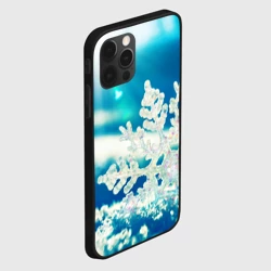 Чехол для iPhone 12 Pro Снежинка На Солнце Новый Год - фото 2